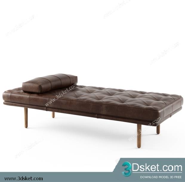 3D Model Other Soft Seating Free Download Ghế mềm 065