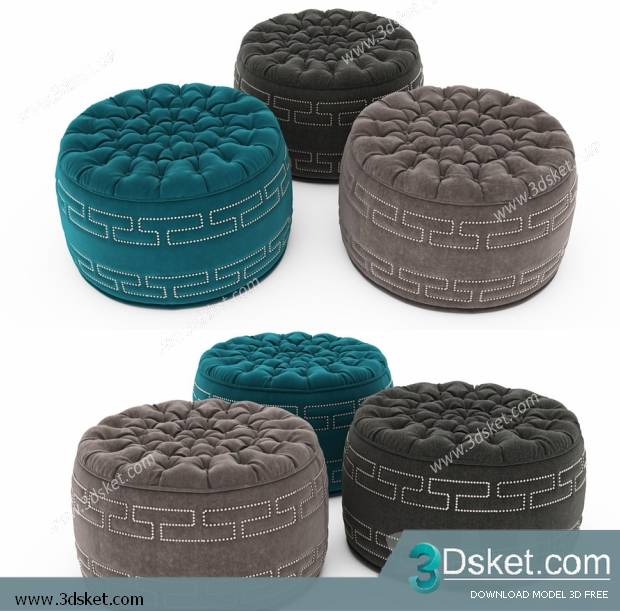 3D Model Other Soft Seating Free Download Ghế mềm 066