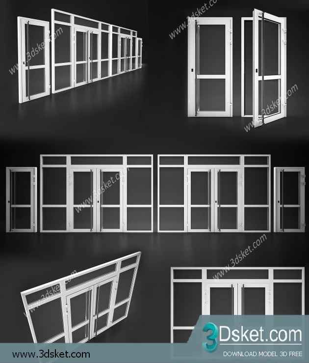 3D Model Doors Free Download 089