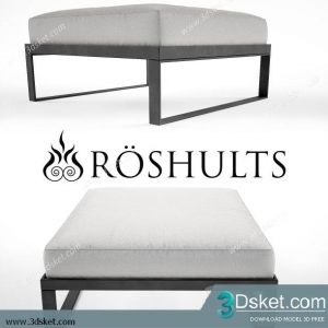 3D Model Other Soft Seating Free Download Ghế mềm 070