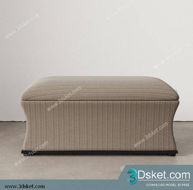 3D Model Other Soft Seating Free Download Ghế mềm 072