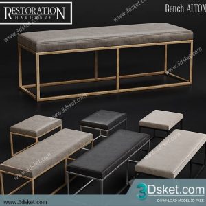 3D Model Other Soft Seating Free Download Ghế mềm 079
