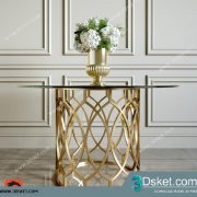 3D Model Table Chair Free Download 0240
