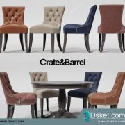3D Model Table Chair Free Download 0283
