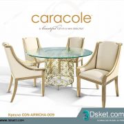 3D Model Table Chair Free Download 0310