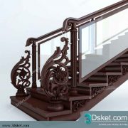3D Model Staircase Free Download 023