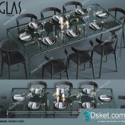 3D Model Table Chair Free Download 0324
