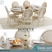 3D Model Table Chair Free Download 0329