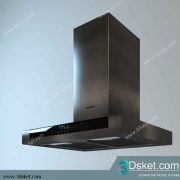 Free Download Kitchen Appliance 3D Model 0206 Hút Mùi