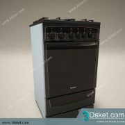 Free Download Kitchen Appliance 3D Model 0208 Lò nướng
