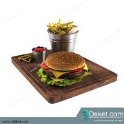 Free Download Food And Drinks 3D Model 0106