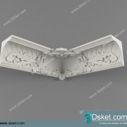 Free Download Decorative Plaster 3D Model 345