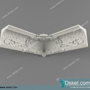 Free Download Decorative Plaster 3D Model 345