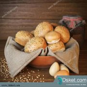Free Download Food And Drinks 3D Model 054