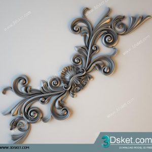 Free Download Decorative Plaster 3D Model 363