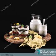 Free Download Food And Drinks 3D Model 0121