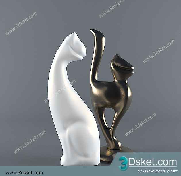Free Download Sculpture 3D Model Điêu Khắc 0117