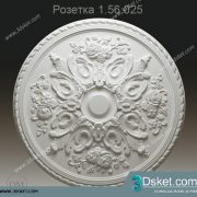Free Download Decorative Plaster 3D Model 374