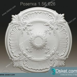 Free Download Decorative Plaster 3D Model 375