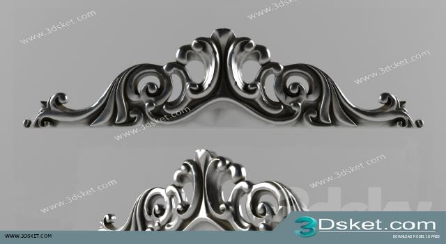 Free Download Decorative Plaster 3D Model 223