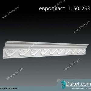 Free Download Decorative Plaster 3D Model 227