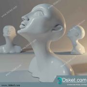 Free Download Sculpture 3D Model Điêu Khắc 0120