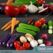 Free Download Food And Drinks 3D Model 059