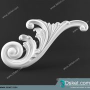 Free Download Decorative Plaster 3D Model 231