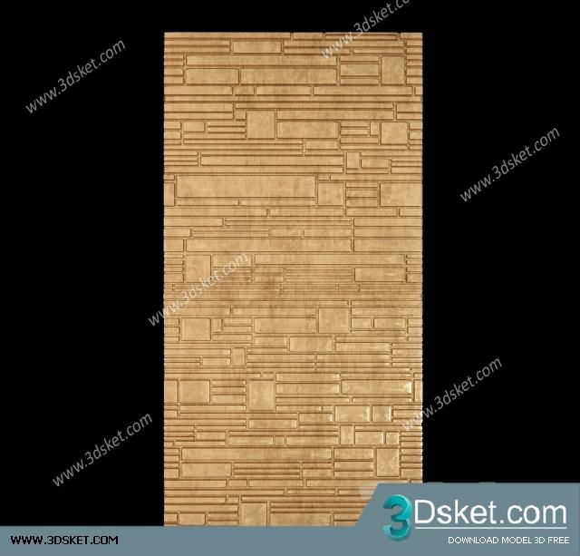 Free Download Decorative Plaster 3D Model 395