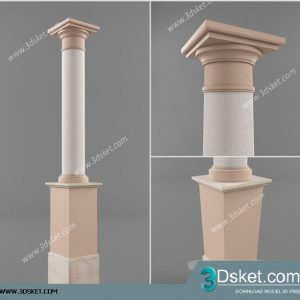 Free Download Decorative Plaster 3D Model 399