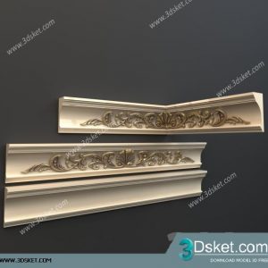 Free Download Decorative Plaster 3D Model 401