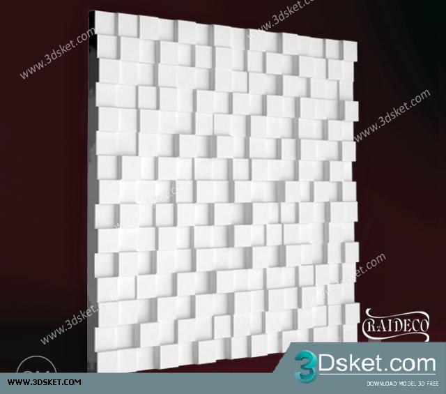 Free Download Decorative Plaster 3D Model 405