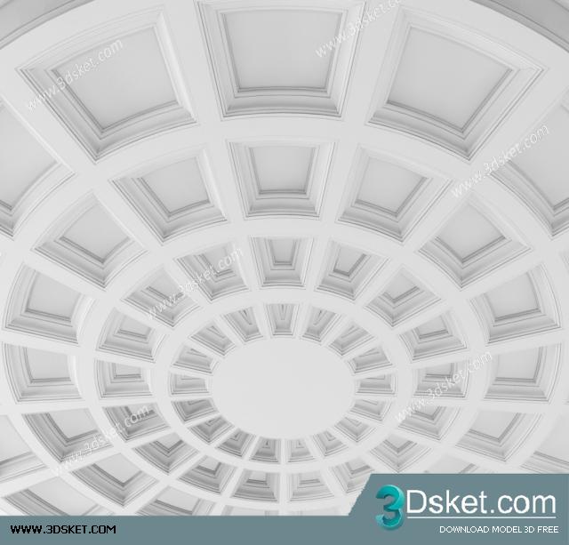 Free Download Decorative Plaster 3D Model 248