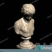 Free Download Sculpture 3D Model Điêu Khắc 075