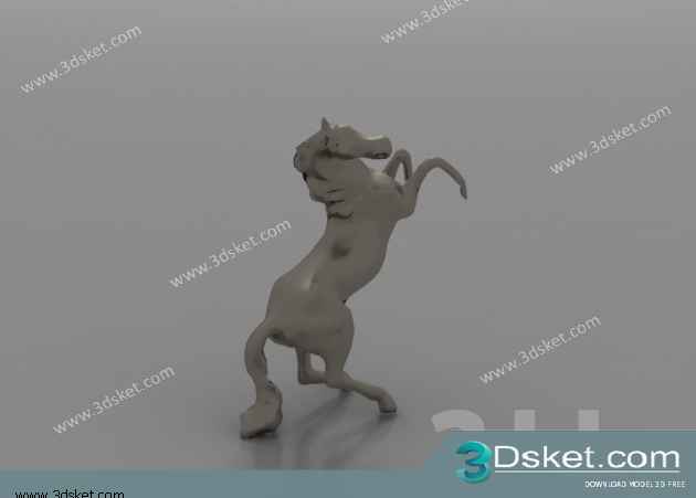 Free Download Sculpture 3D Model Điêu Khắc 077