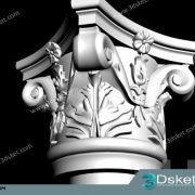 Free Download Decorative Plaster 3D Model 258