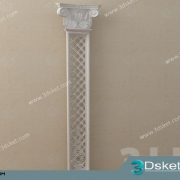 Free Download Decorative Plaster 3D Model 259