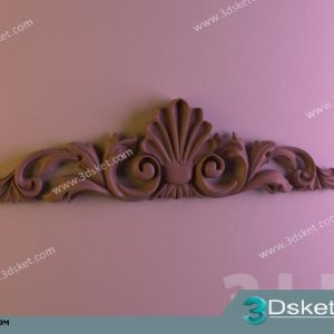 Free Download Decorative Plaster 3D Model 266