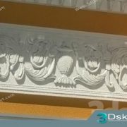 Free Download Decorative Plaster 3D Model 267
