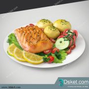 Free Download Food And Drinks 3D Model 083