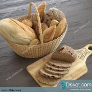 Free Download Food And Drinks 3D Model 087