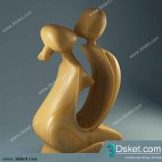 Free Download Sculpture 3D Model Điêu Khắc 082