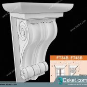 Free Download Decorative Plaster 3D Model 272