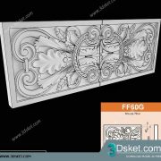 Free Download Decorative Plaster 3D Model 273