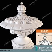 Free Download Decorative Plaster 3D Model 299