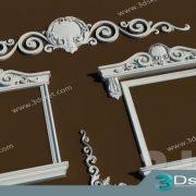 Free Download Decorative Plaster 3D Model 302