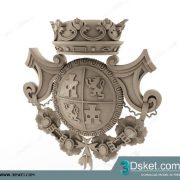 Free Download Decorative Plaster 3D Model 305
