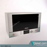 Free Download Kitchen Appliance 3D Model 0185 Lò vi sóng