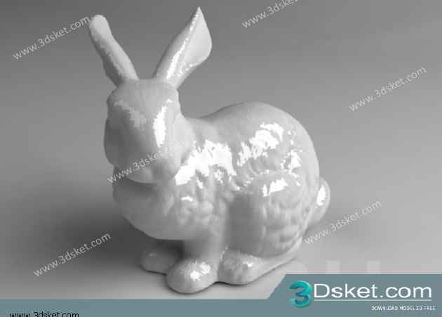 Free Download Sculpture 3D Model Điêu Khắc 087