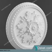 Free Download Decorative Plaster 3D Model 316